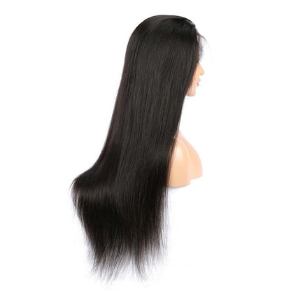 Straight Hair 13x6 Transparent Lace Frontal Brazilian Human Hair Wigs